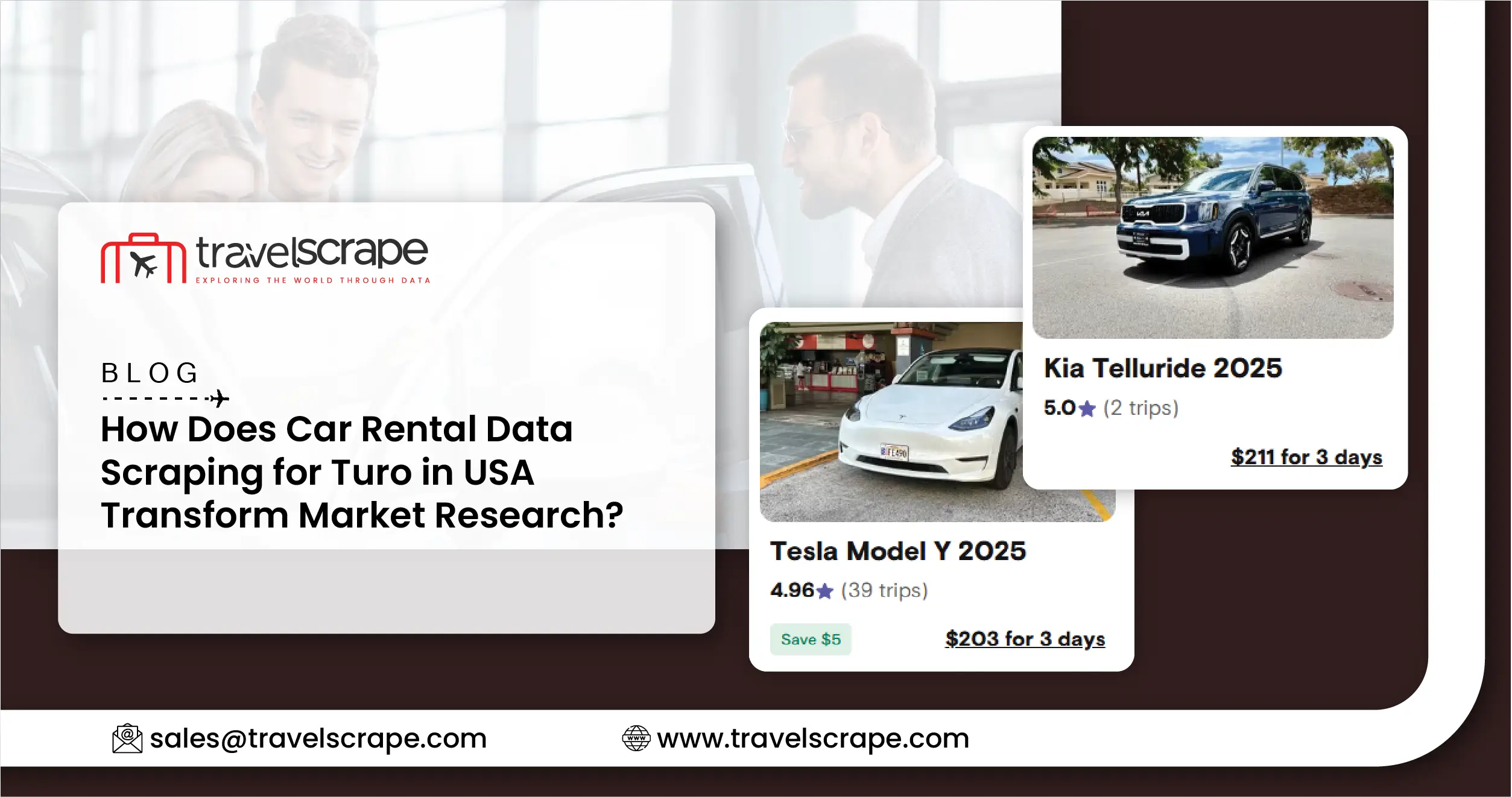 How Does Car Rental Data Scraping for Turo in USA Transform Market Research
