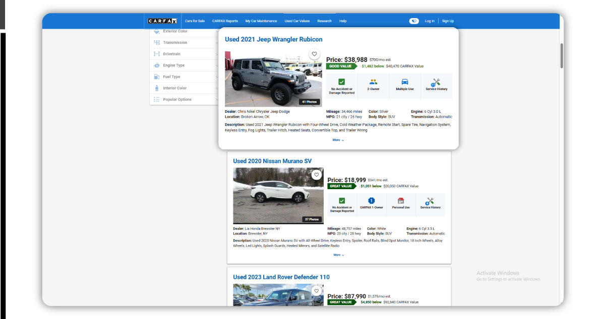 Understanding-Carfax-Data