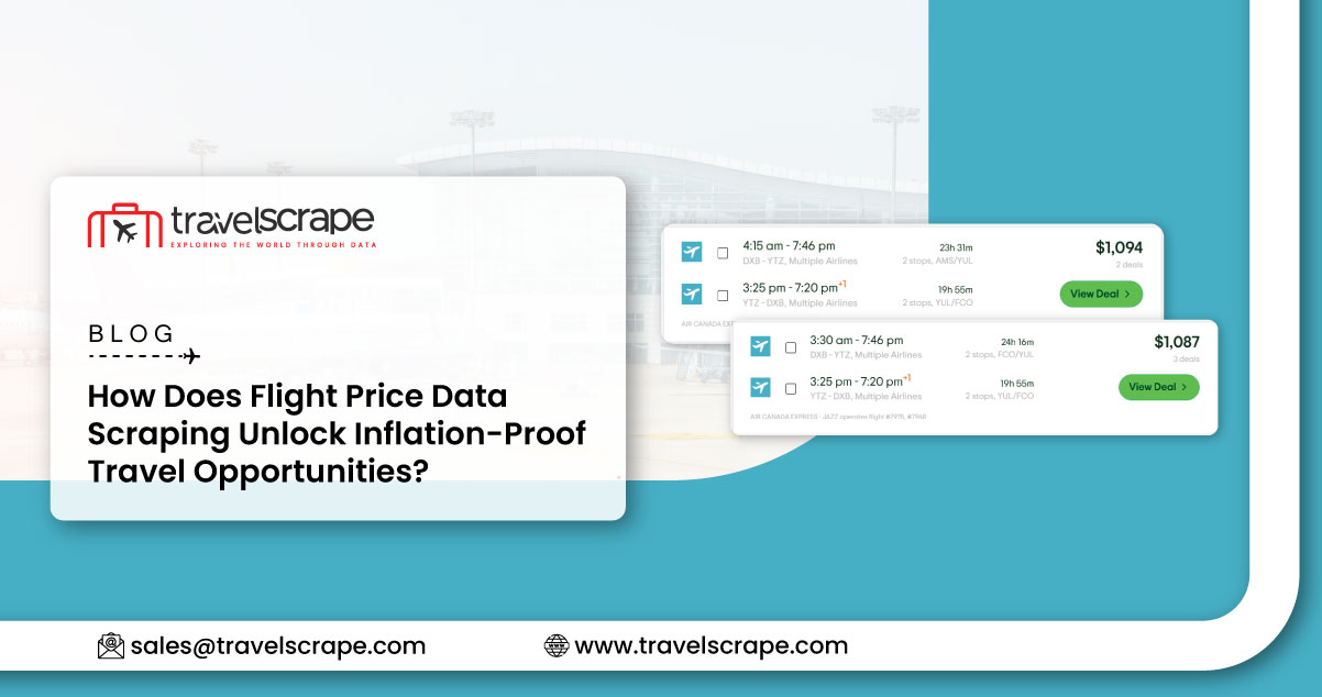 How Does Flight Price Data Scraping Unlock Inflation-Proof Travel Opportunities?