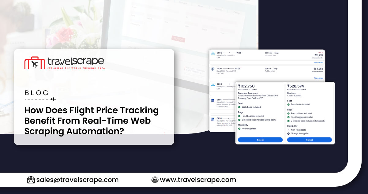 How Does Flight Price Tracking Benefit From Real-Time Web Scraping Automation?