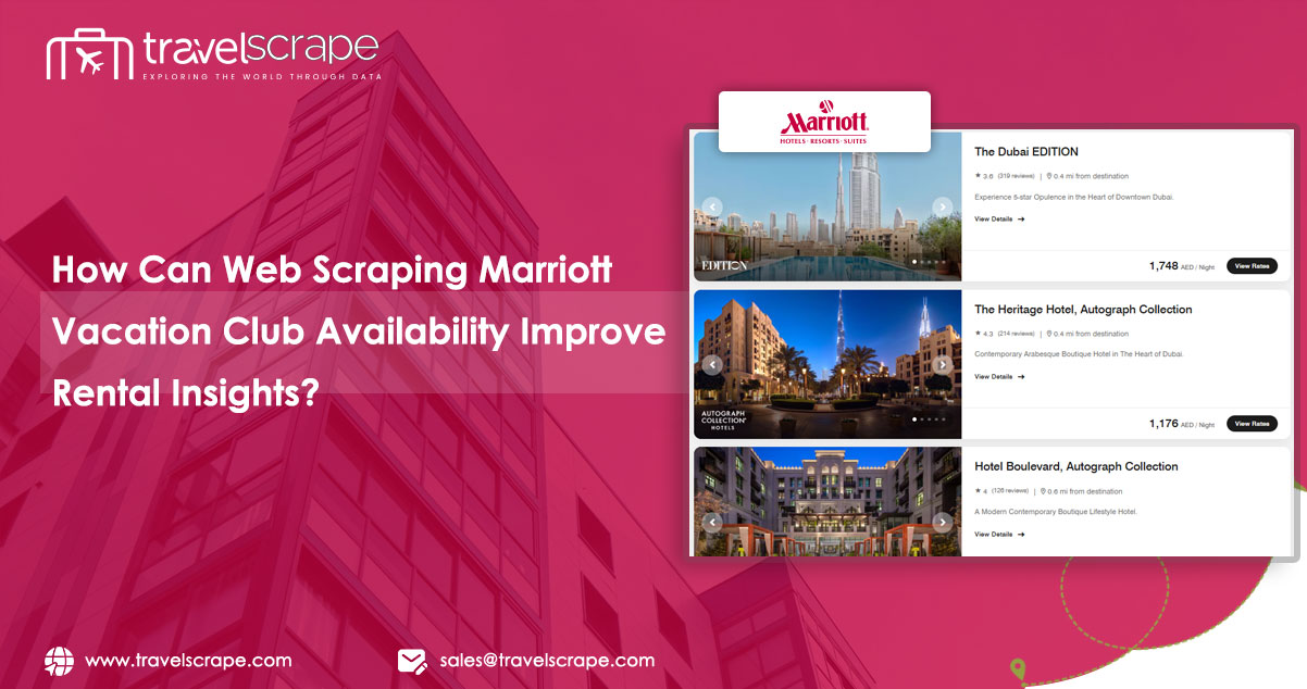 How Can Web Scraping Marriott Vacation Club Availability Improve Rental Insights
