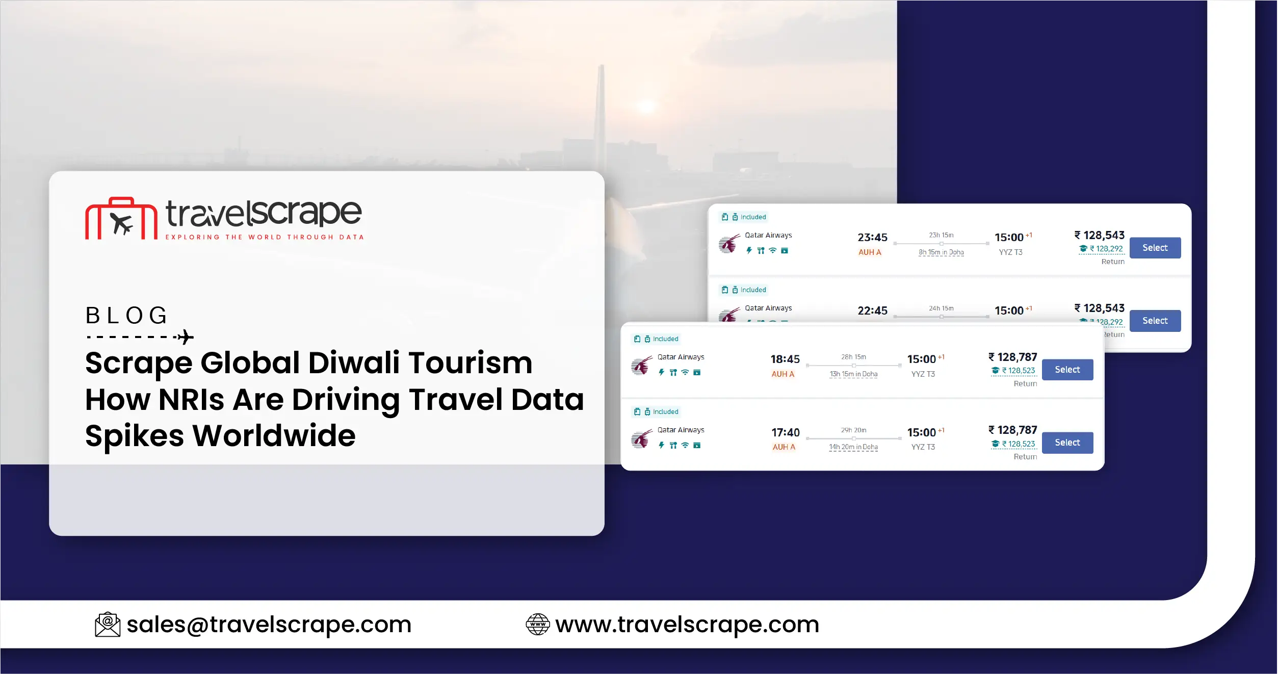 Scrape Global Diwali Tourism: How NRIs Are Driving Travel Data Spikes Worldwide