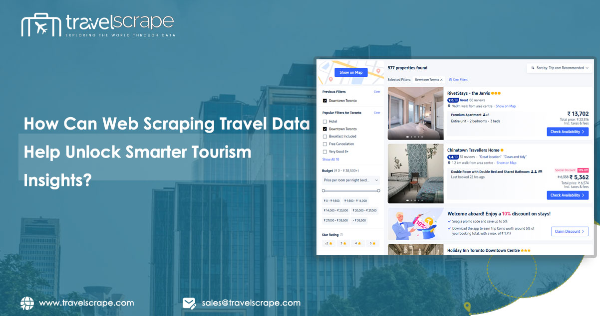 How Can Web Scraping Travel Data Help Unlock Smarter Tourism Insights?