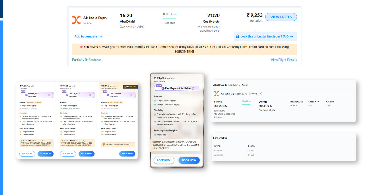 MakeMyTrip’s Dynamic Pricing Tactics