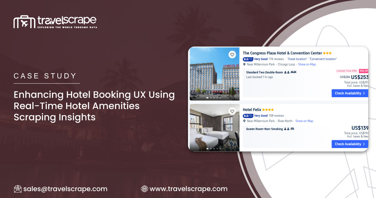 Enhancing Hotel Booking UX Using Real-Time Hotel Amenities Scraping Insights