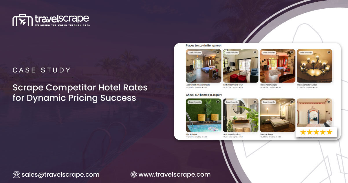 Scrape Competitor Hotel Rates for Dynamic Pricing Success