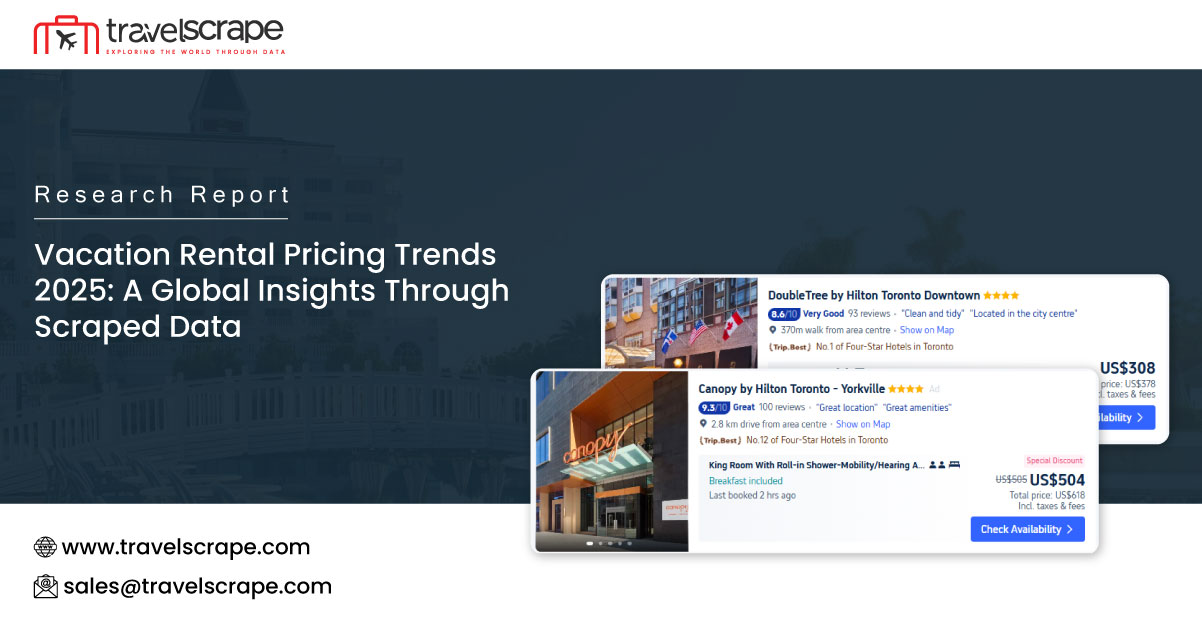 Vacation Rental Pricing Trends 2025: A Global Insights Through Scraped Data